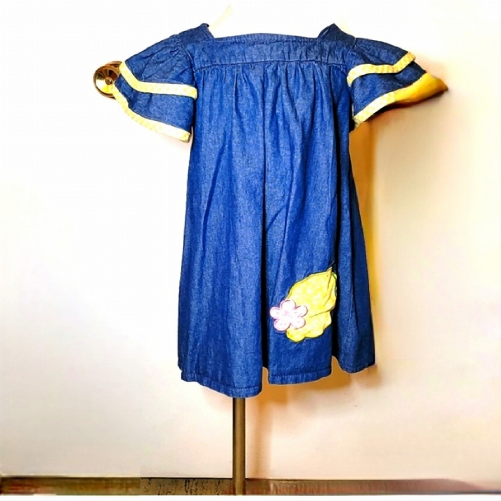 Denim Pear Dress - Picture 2 of 5
